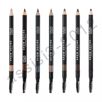 Карандаш для бровей Mua Makeup Academy со катушкой и точилкой, без жестокости, веганский, Mua Make Up Academy