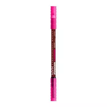 Карандаш для бровей Powder louder NYX Professional Makeup, цвет black cherry, 1,15 гр