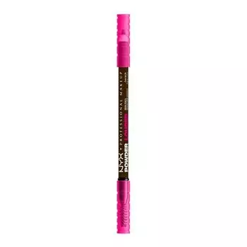 Карандаш для бровей Powder louder NYX Professional Makeup, цвет ash brown, 1,15 гр