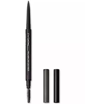 Карандаш для бровей Pro Brow Definer, кончик 1 мм Mac, цвет Genuine Aubergine