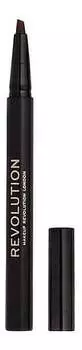 Карандаш для бровей с кисточкой 01 Ash Brown Makeup Revolution Bushy Brow Pen