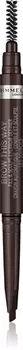 Карандаш для бровей с кисточкой 2 в 1 Rimmel Brow This Way, 003 Dark Brown 0,25 g