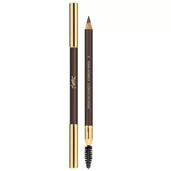 Карандаш для бровей Yves Saint Laurent Dessin Des Sourcils, 2 Dark Brown