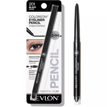 Карандаш для глаз Colorstay 201 черный 0,01 унции Revlon