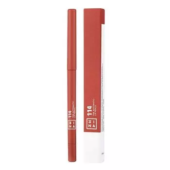 Карандаш для губ Perfilador de Labios The Automatic Lip Pencil 3Ina, 387 Morado