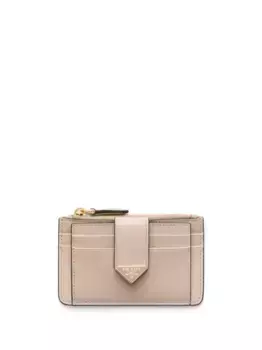 Кардхолдер с логотипом Prada, нейтральный
