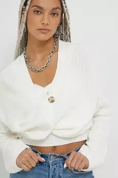 Кардиган Abercrombie & Fitch, белый