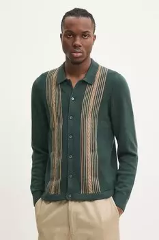 Кардиган Abercrombie & Fitch, зеленый