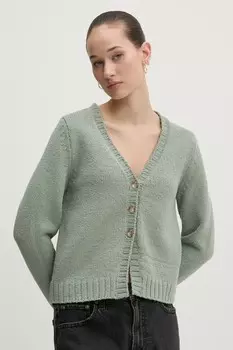 Кардиган Abercrombie & Fitch, зеленый