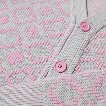 Кардиган Acne Studios Kerid Tile Face