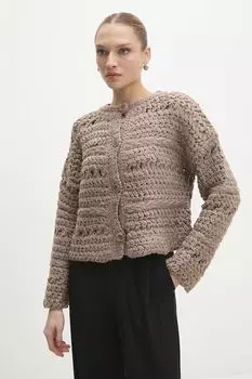 Кардиган Answear.Lab, бежевый