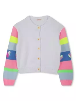 Кардиган Billieblush с полосками, белый