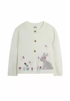 Кардиган BUNNY INTARSIA REGULAR FIT JoJo Maman Bb, кремовый