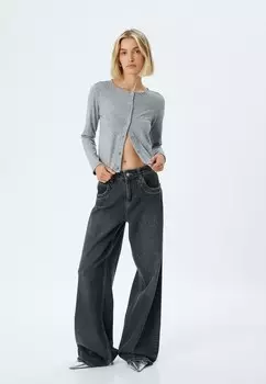 Кардиган BUTTONED Koton, серый