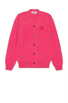 Кардиган Comme Des Garcons Play, розовый