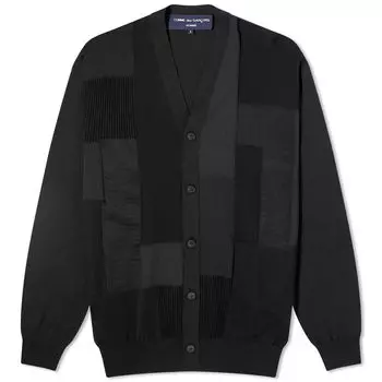 Кардиган Comme Des Garons Homme Patchwork, черный