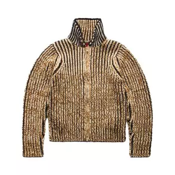 Кардиган Eckhaus Latta Teddy Cardigan Black, черный