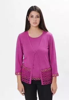 Кардиган EYELETS Maison Form'elle, розовый