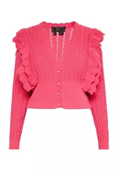 Кардиган faina Knit Cardigan, цвет Pitaya