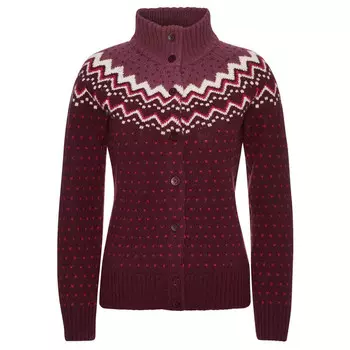 Кардиган Fjllrven, цвет Dark Garnet