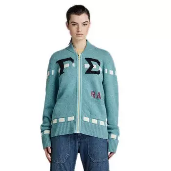 Кардиган G-Star Graphic Loose, синий