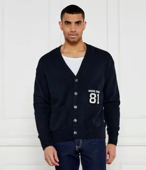 Кардиган Guess Jeans Regular Fit, синий