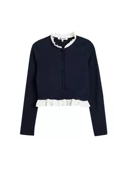 Кардиган HIGH NECK Koton, темно-синий