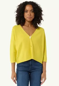 Кардиган Im Boxy-Look comma, желтый
