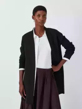 Кардиган John Lewis Edge Longline, черный