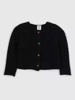 Кардиган крючком Gap, черный