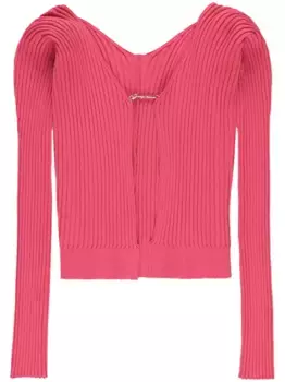 Кардиган La maille Pral Longue JACQUEMUS, розовый