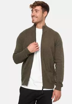 Кардиган LEXSON INDICODE JEANS, цвет army