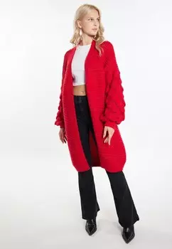 Кардиган LONG GAYA IZIA, красный