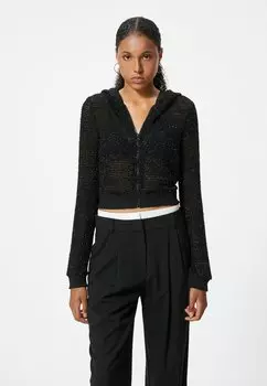 Кардиган LONG SLEEVE CROP Koton, черный