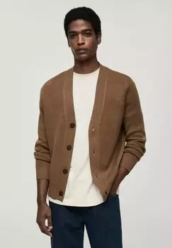 Кардиган Mango, коричневый
