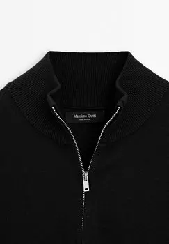 Кардиган Massimo Dutti, черный