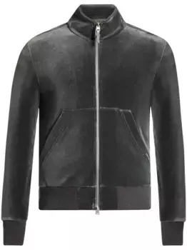 Кардиган на молнии TOM FORD, серый