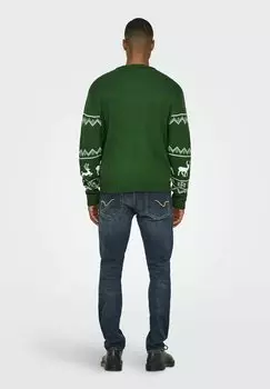 Кардиган Only & Sons, зеленый