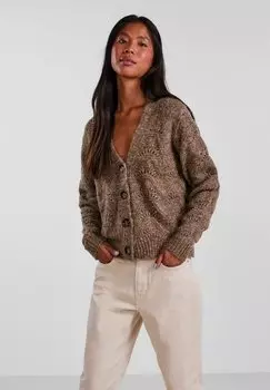 Кардиган Pieces БИББИ, цвет fossil