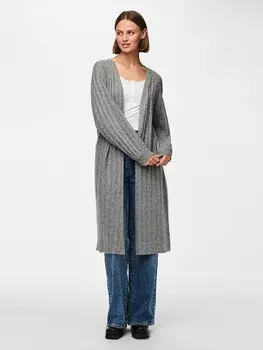 Кардиган Pieces Maggy, серый
