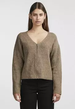 Кардиган Pieces PCNONJA, цвет fossil