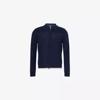 Кардиган Ps By Paul Smith с фактурными вставками, синий