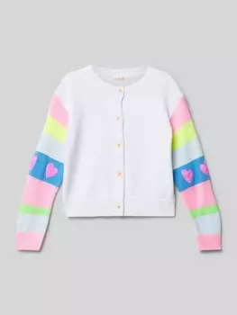 Кардиган с планкой на пуговицах BILLIEBLUSH, белый