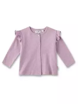 Кардиган Sanetta Kidswear, фиолетовый