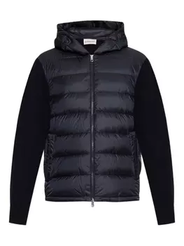 Кардиган со вставками Moncler, синий