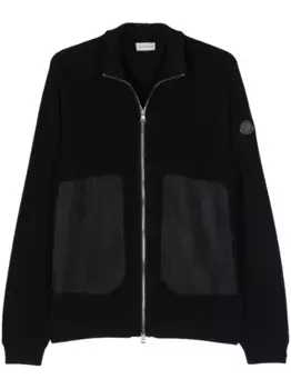 Кардиган со вставками MONCLER, синий