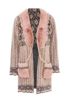 Кардиган STRICKJACKE faina, розовый