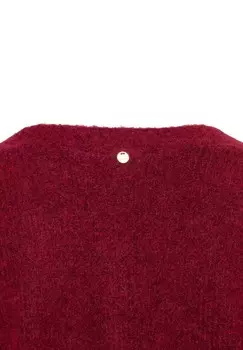 Кардиган THORA V-NECK Mos Mosh, бордовый