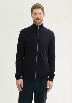 Кардиган TOM TAILOR, сине-серый