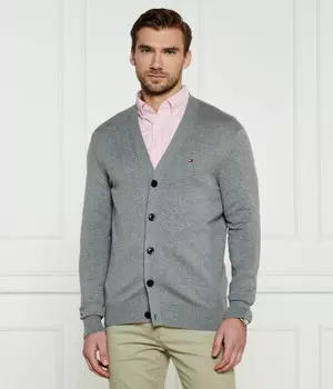 Кардиган Tommy Hilfiger Regular Fit, серый